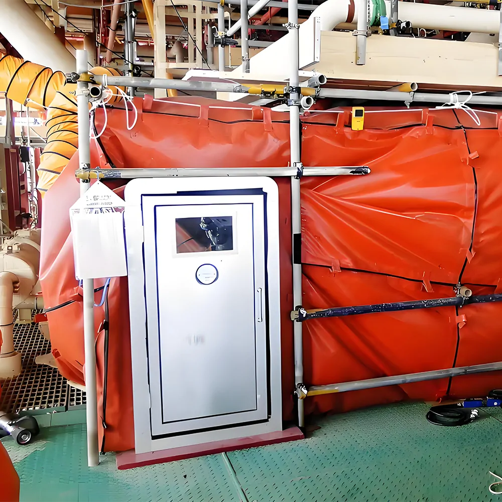 Gas Monitoring and Control system of pressurized welding habitat​
