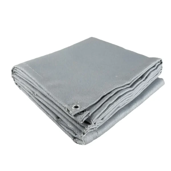 Silicone coated silica fabric