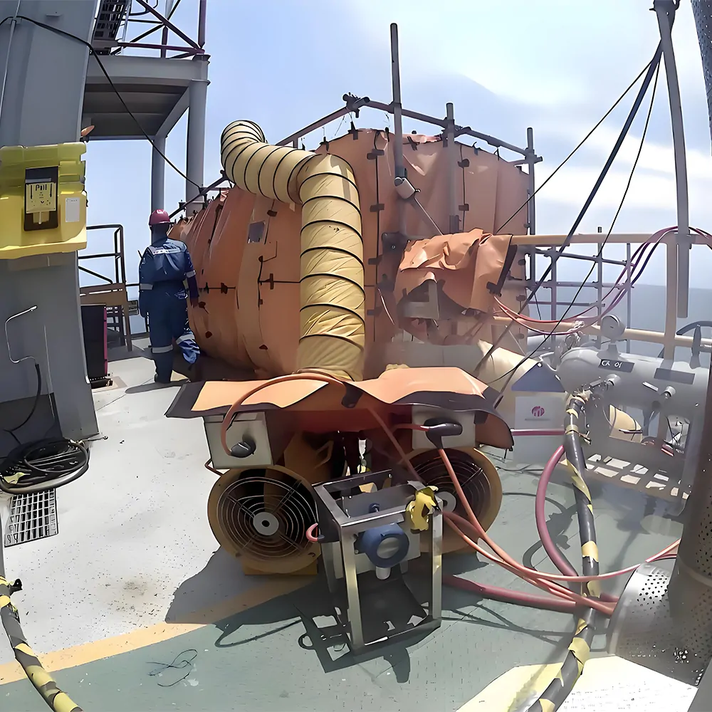 pressurised welding habitat pressurization control system