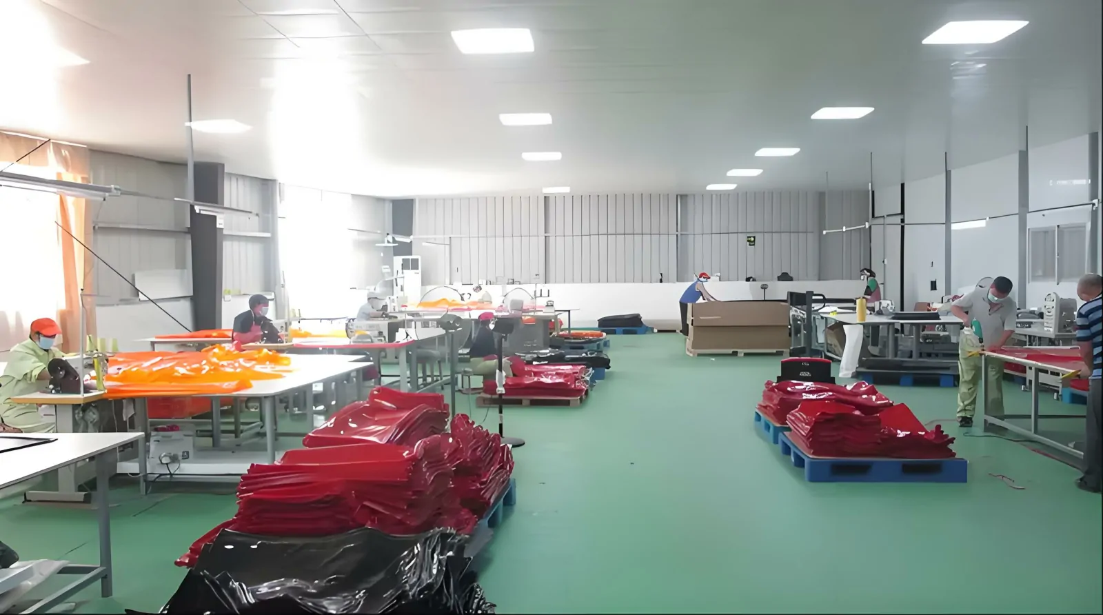 Safeprotex Fire blanket manufacturer's workshop